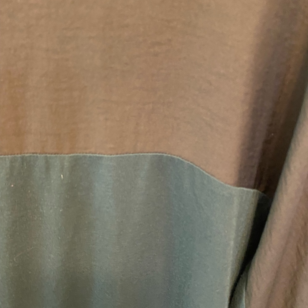 Loft Color Block Stripe Top Ls L - image 4